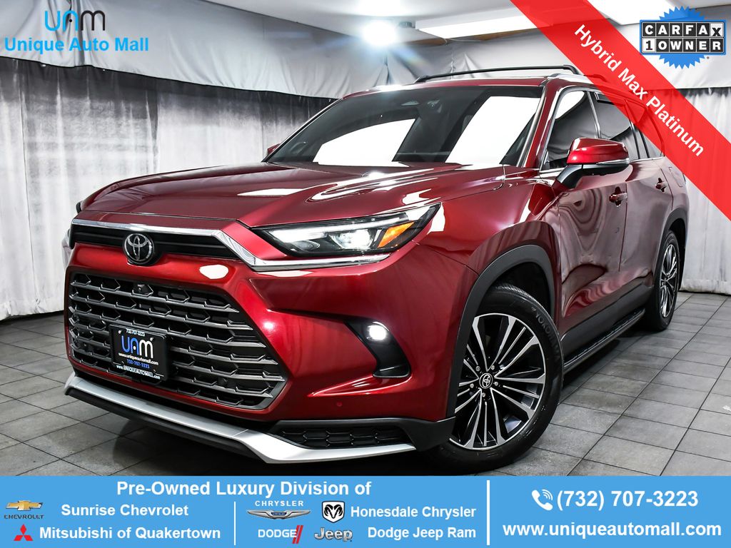 Red (Ruby Flare Pearl) 2024 Toyota Grand Highlander Hybrid SUV / Crossover All-Wheel Drive 6-Speed Automatic