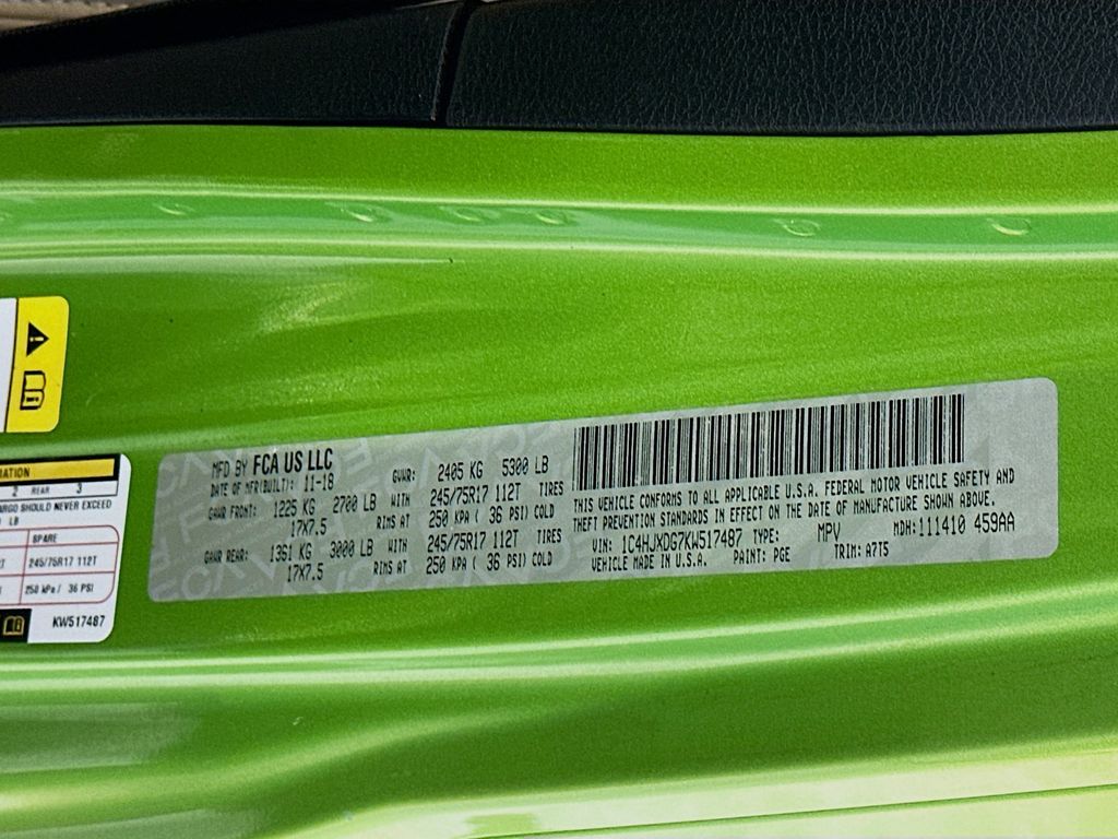Used 2019 Green Jeep Unlimited Sport S image 36