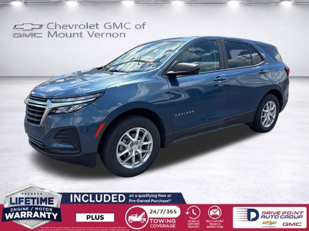 Lakeshore Blue Metallic 2024 Chevrolet Equinox SUV / Crossover Four-Wheel Drive 6-Speed Automatic Overdrive