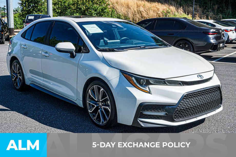 Used 2020 White Toyota XSE image 3