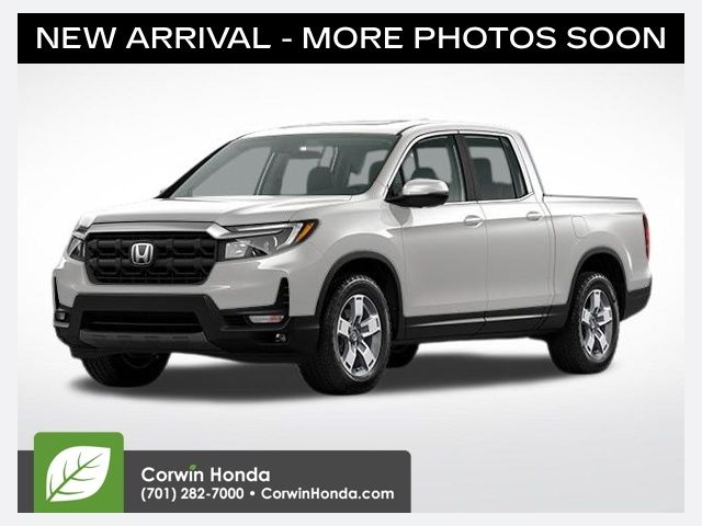 Solar Silver Metallic 2025 Honda Ridgeline RTL AWD Pickup Truck All-Wheel Drive 9-Speed Automatic