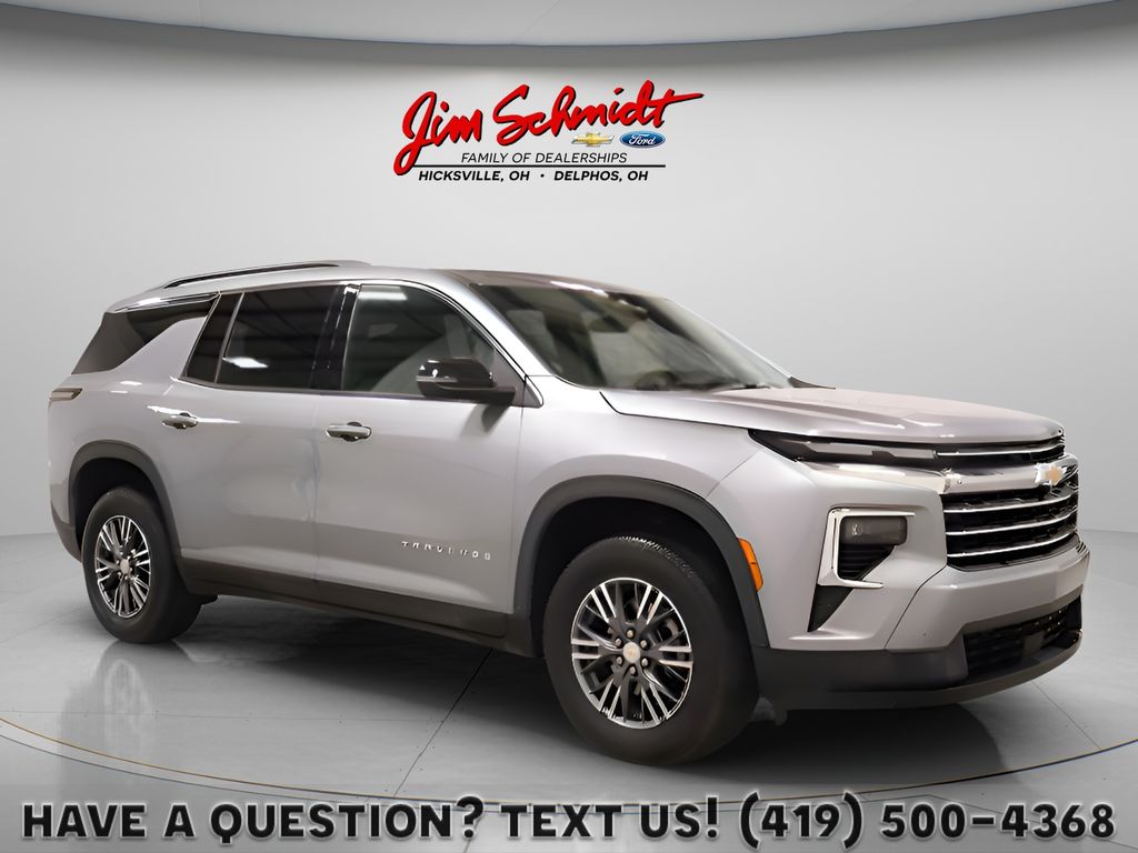 Sterling Gray Metallic 2026 Chevrolet Traverse SUV / Crossover Front-Wheel Drive 8-Speed Automatic