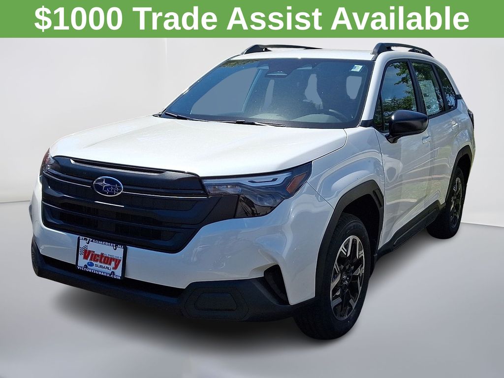 Crystal White Pearl 2026 Subaru Forester SUV / Crossover All-Wheel Drive Continuously Variable Transmission