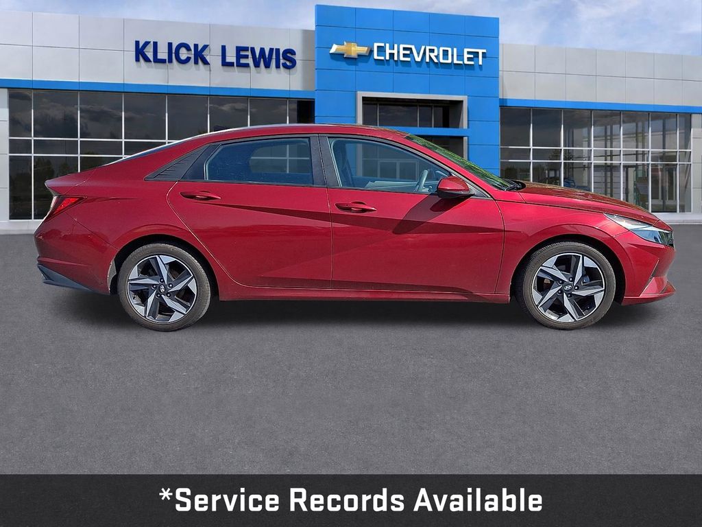 2023 Hyundai Elantra SEL Red at Bob Ruth Ford