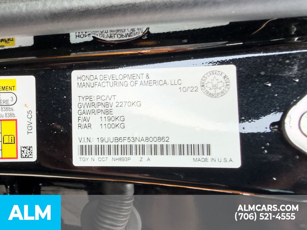 Used 2022 Black Acura A-Spec Package image 30