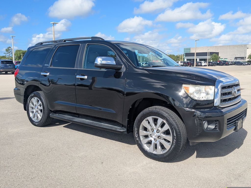 Black 2015 Toyota Sequoia Limited 4WD SUV / Crossover Four-Wheel Drive 6-Speed Automatic