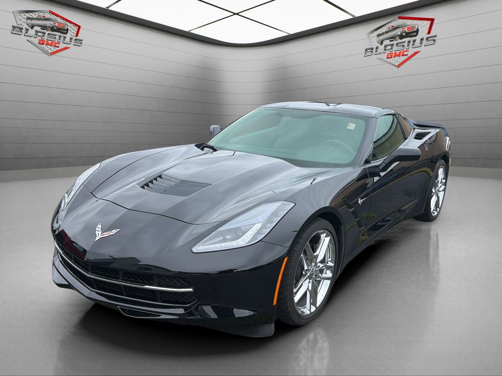 Black 2017 Chevrolet Corvette Coupe Rear-Wheel Drive 8-Speed Automatic