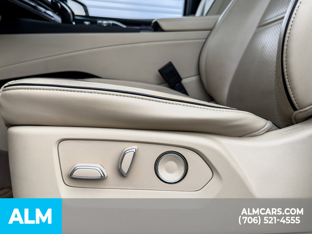 Used 2021 White Cadillac Premium Luxury image 30