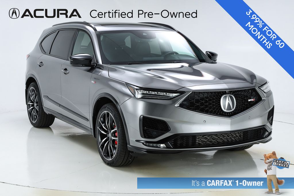 Liquid Carbon Metallic 2023 Acura MDX Type S SH-AWD with Advance Package SUV / Crossover All-Wheel Drive Automatic