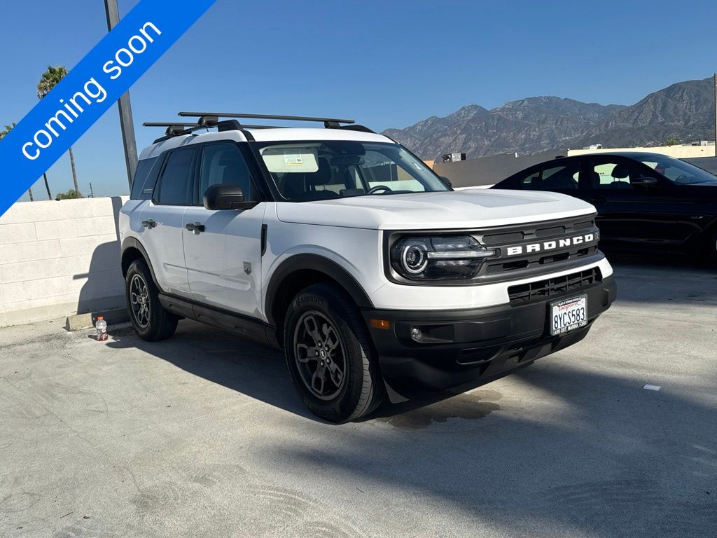 Oxford White 2021 Ford Bronco Sport SUV / Crossover All-Wheel Drive 8-Speed Automatic