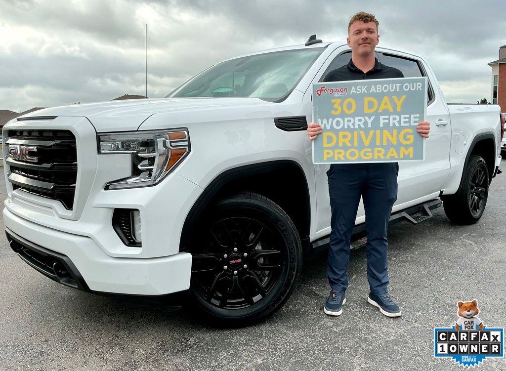 Summit White 2020 GMC Sierra 1500 Elevation Crew Cab RWD Pickup Truck 4X2 8-Speed Automatic