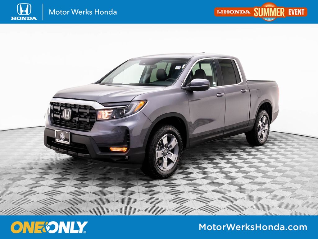 Sonic Gray Pearl 2026 Honda Ridgeline Pickup Truck All-Wheel Drive 9-Speed Automatic