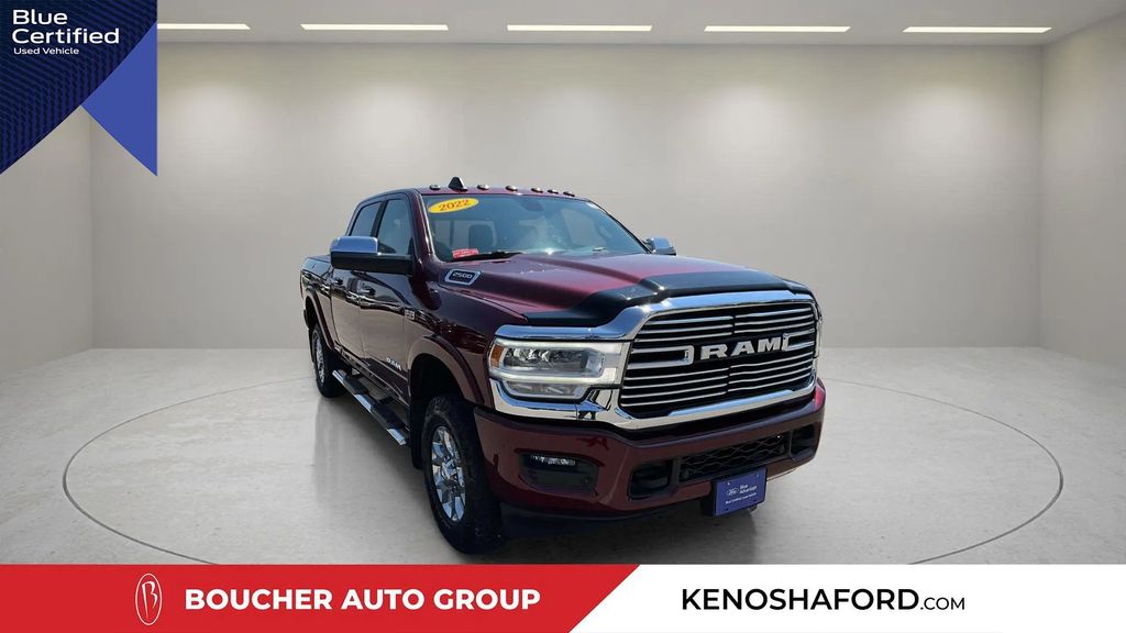 Certified Used 2022 Delmonico Red Pearlcoat Ram Laramie image 3