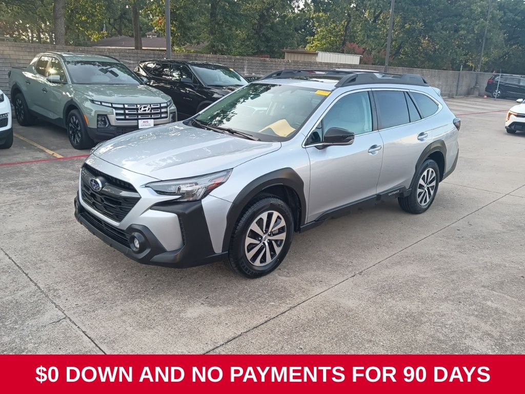 Ice Silver Metallic 2025 Subaru Outback SUV / Crossover All-Wheel Drive Continuously Variable Transmission