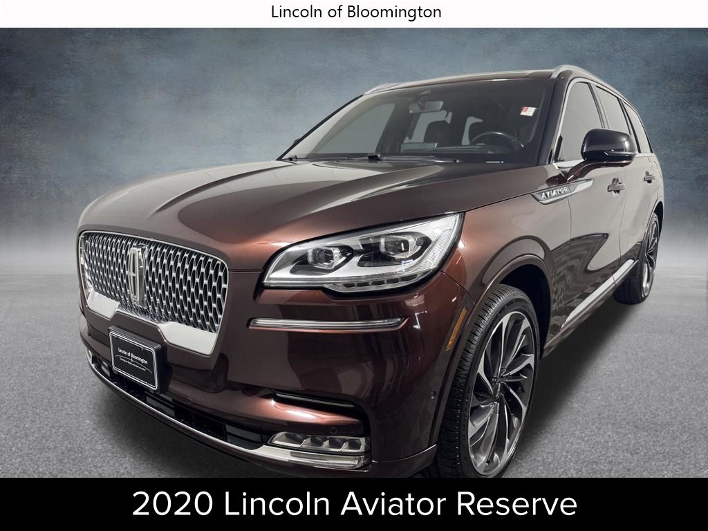 Red (Copper Metallic) 2020 Lincoln Aviator SUV / Crossover All-Wheel Drive Automatic