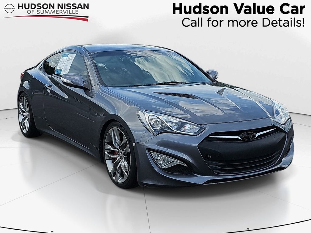 Empire St Gray Metallic 2016 Hyundai Genesis Coupe Coupe Rear-Wheel Drive 6-Speed Manual