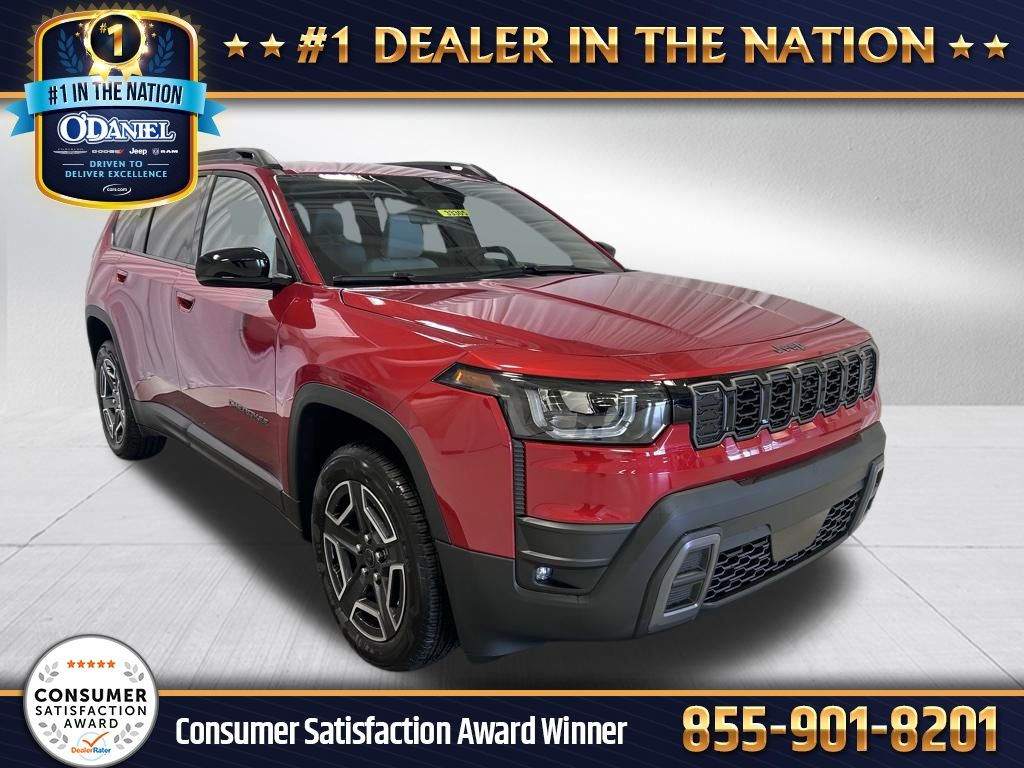 Red Hot Pearlcoat 2026 Jeep Cherokee SUV / Crossover Four-Wheel Drive Continuously Variable Transmission