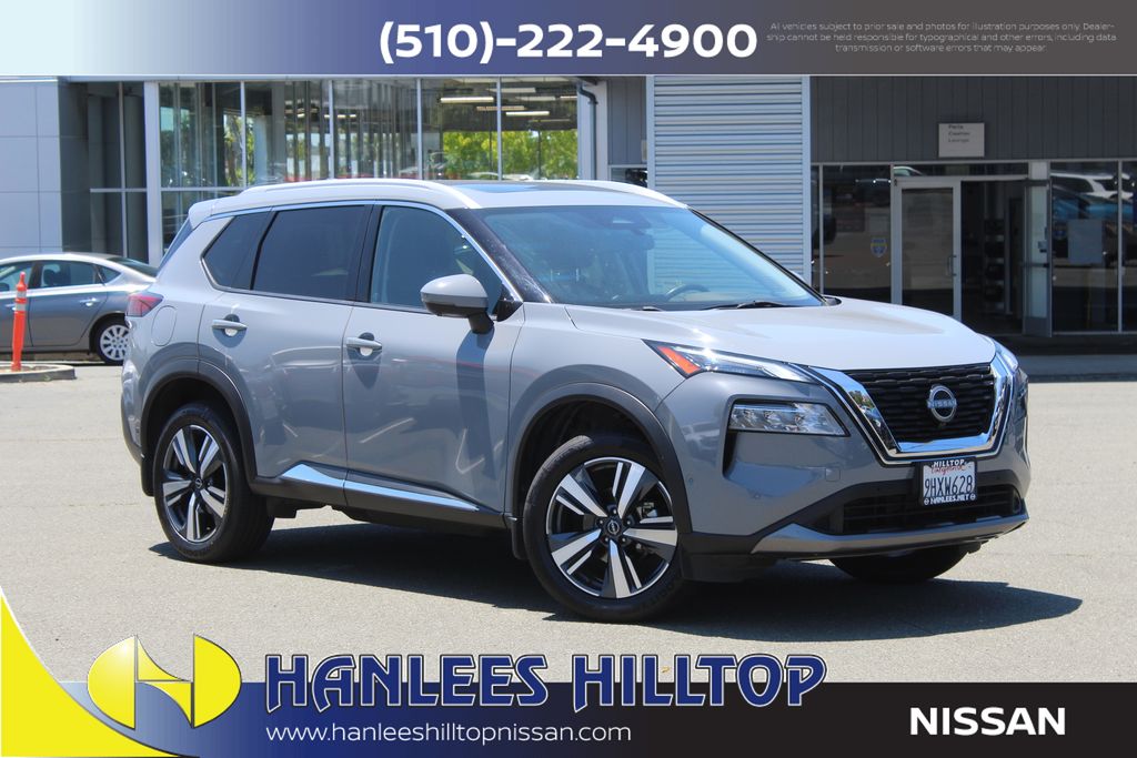 Boulder Gray Pearl 2023 Nissan Rogue SUV / Crossover All-Wheel Drive Continuously Variable Transmission