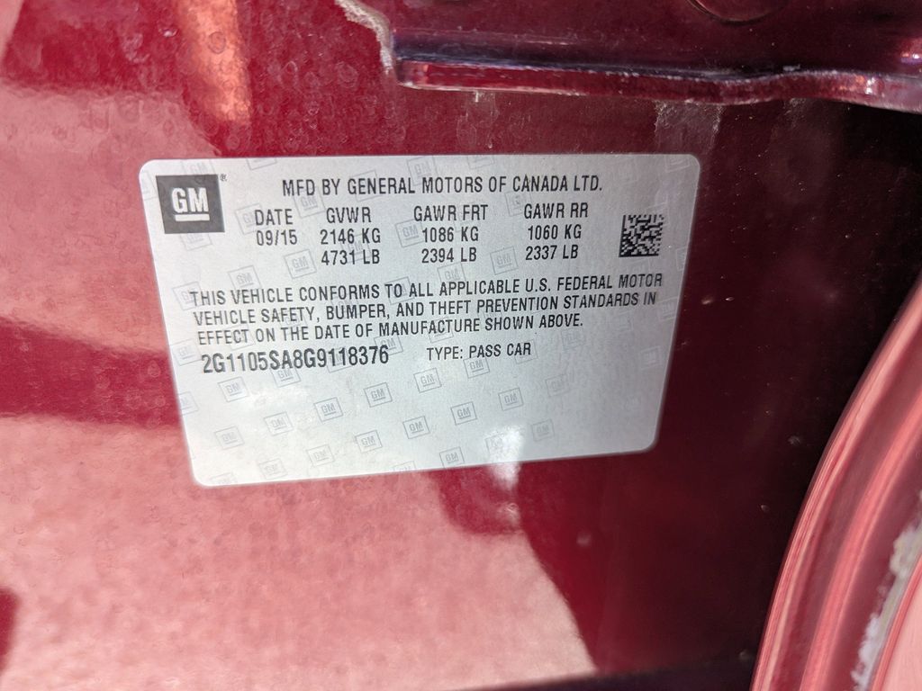 used 2016 Chevrolet Impala car, priced at $5,492