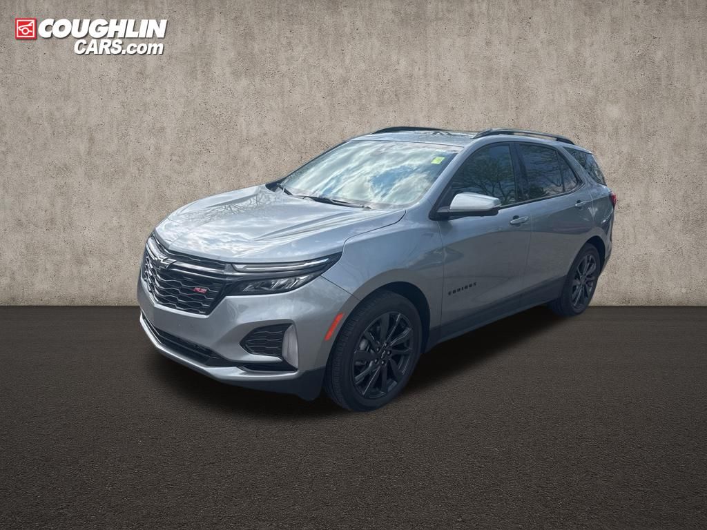 Sterling Gray Metallic 2024 Chevrolet Equinox RS with 1RS FWD SUV / Crossover Front-Wheel Drive 6-Speed Automatic Overdrive