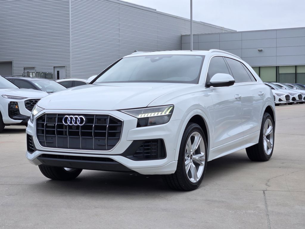used 2023 Audi Q8 car, priced at $45,744