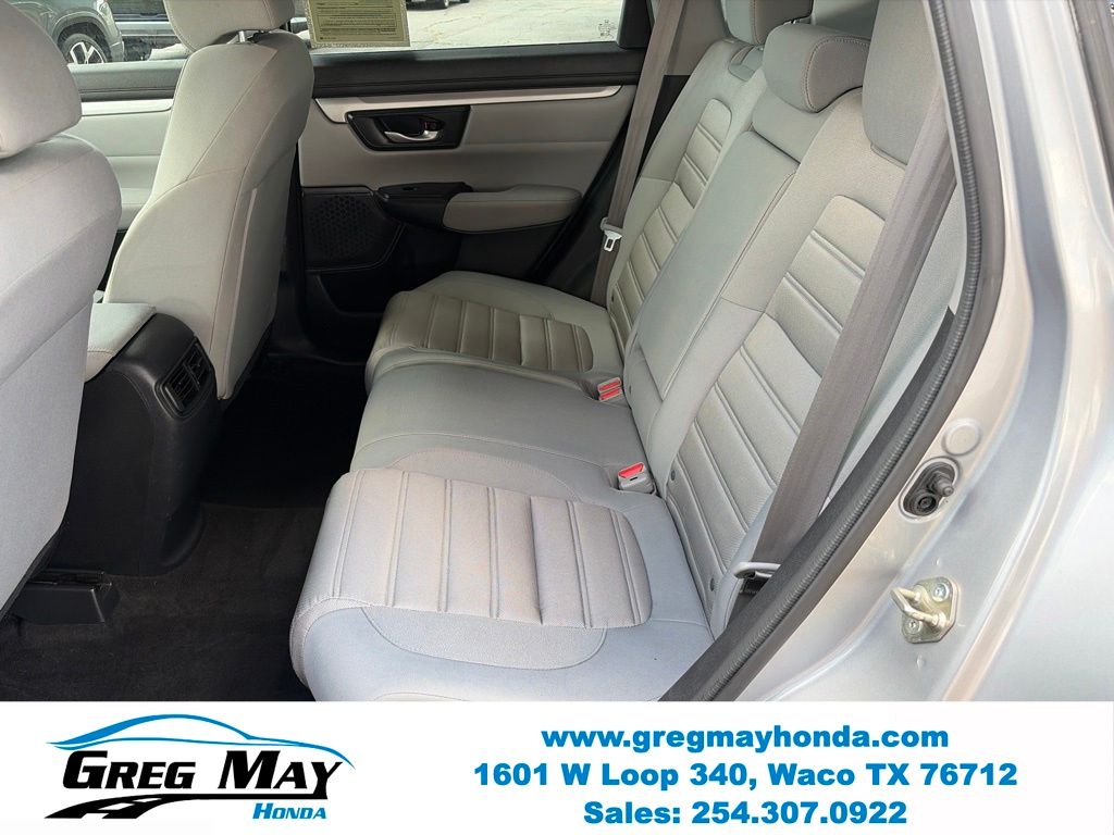2019 Honda CR-V LX Silver at Greg May Honda