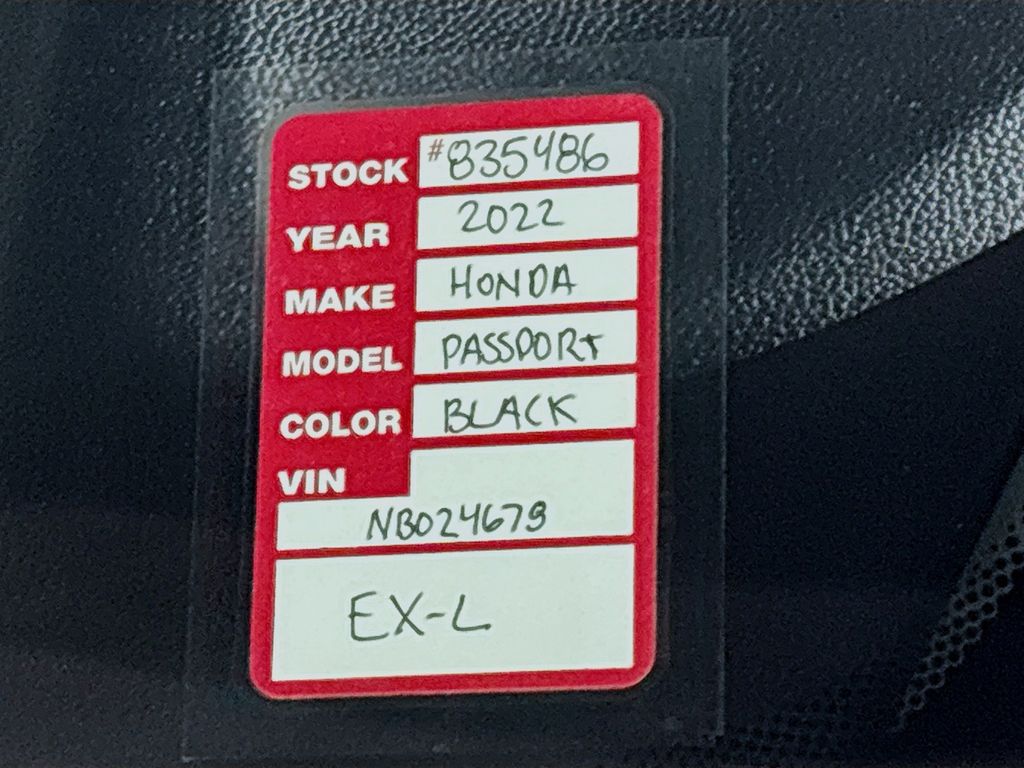 2022 Honda Passport EX-L