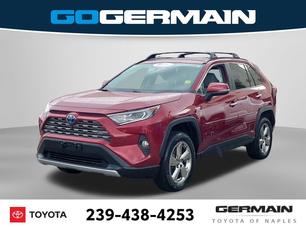 Red (Ruby Flare Pearl) 2019 Toyota RAV4 Hybrid Limited AWD SUV / Crossover All-Wheel Drive Continuously Variable Transmission