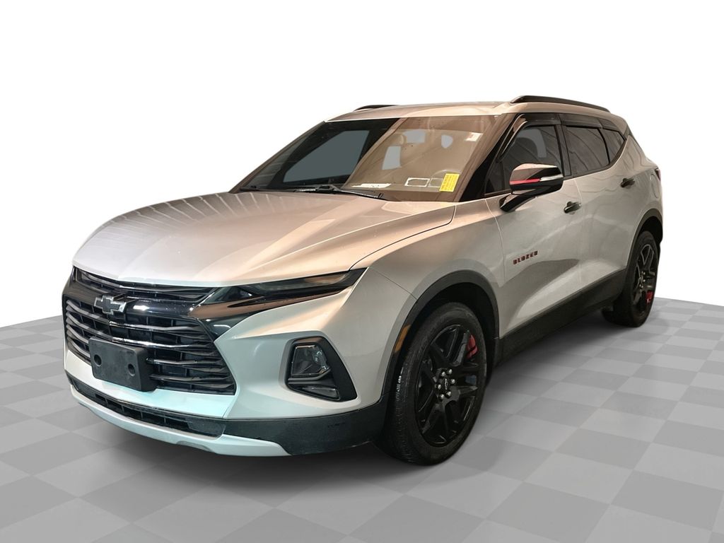 Silver Ice Metallic 2021 Chevrolet Blazer 2LT AWD SUV / Crossover All-Wheel Drive 9-Speed Automatic