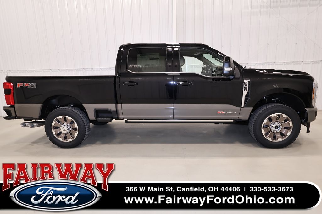Agate Black Metallic 2026 Ford F-350 Super Duty King Ranch Crew Cab 4WD Pickup Truck Four-Wheel Drive Automatic