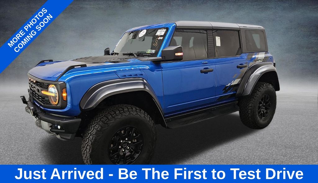 Blue Metallic 2022 Ford Bronco Raptor 4WD SUV / Crossover Four-Wheel Drive Automatic