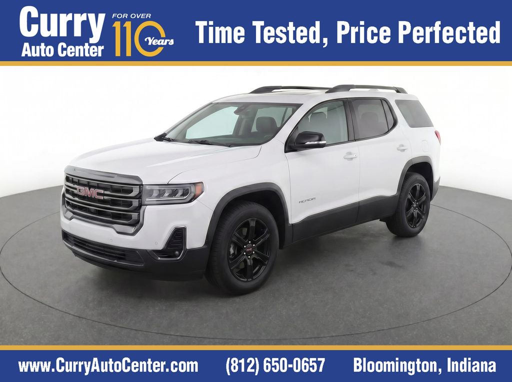 Summit White 2023 GMC Acadia SUV / Crossover Four-Wheel Drive 9-Speed Automatic