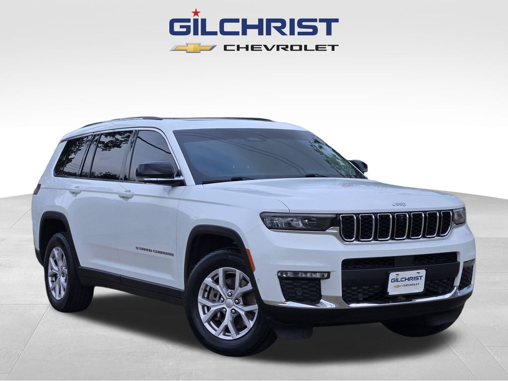 Bright White Clearcoat 2022 Jeep Grand Cherokee L SUV / Crossover Four-Wheel Drive 8-Speed Automatic