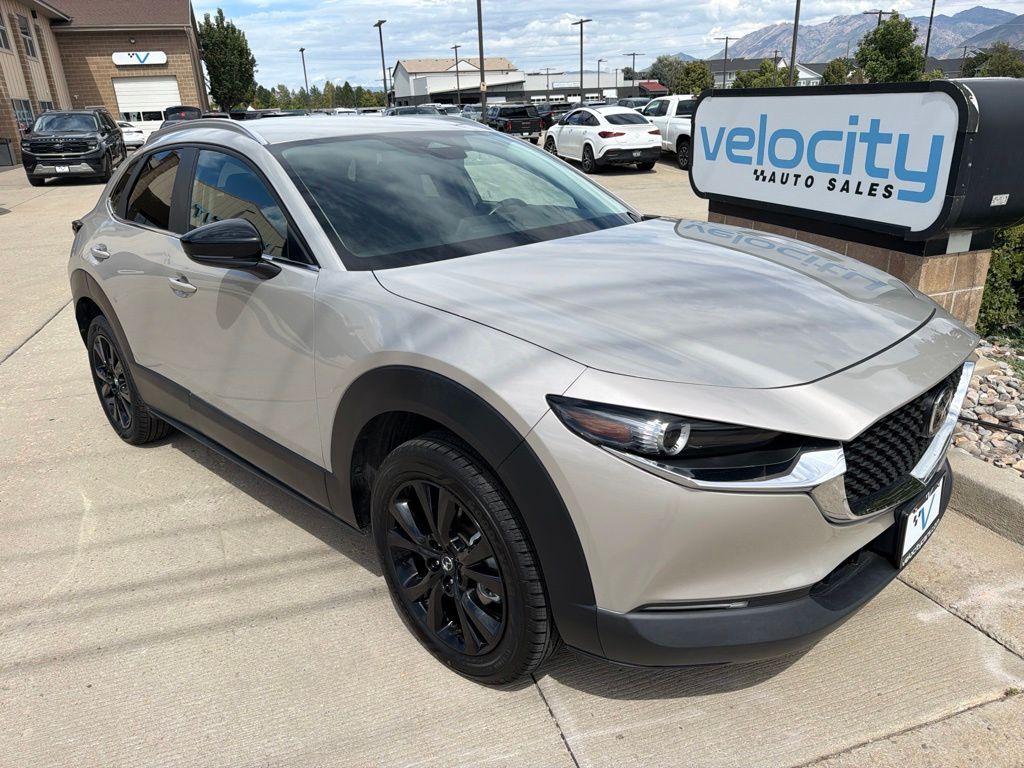 Gray (Platinum Quartz Metallic) 2024 Mazda CX-30 SUV / Crossover All-Wheel Drive 6-Speed Automatic