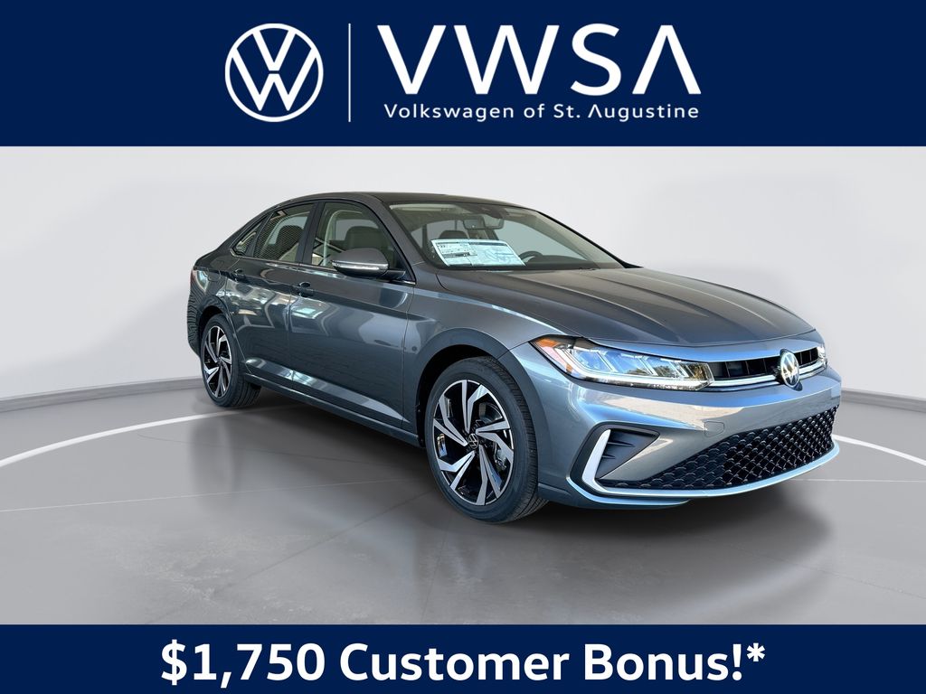 Platinum Gray Metallic 2026 Volkswagen Jetta SEL FWD Sedan Front-Wheel Drive 8-Speed Automatic