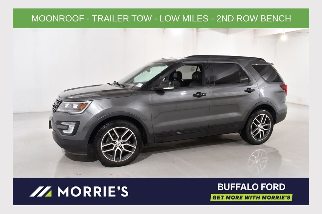 Gray (Magnetic Metallic) 2017 Ford Explorer SUV / Crossover All-Wheel Drive 6-Speed Automatic
