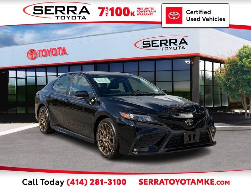 Midnight Black Metallic 2024 Toyota Camry Sedan All-Wheel Drive 8-Speed Automatic