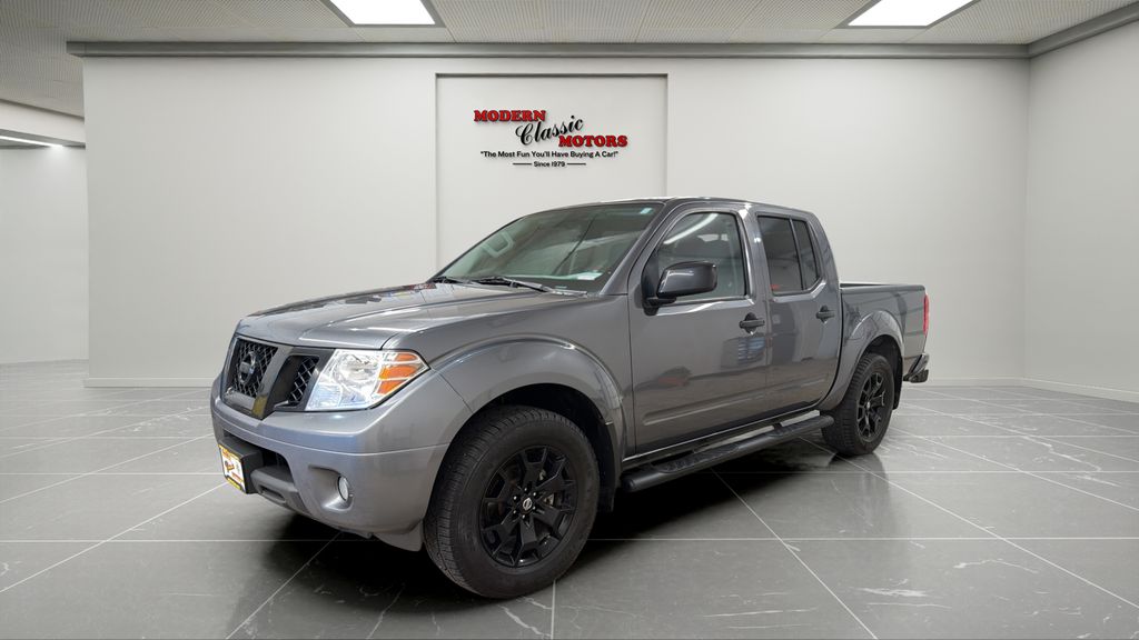 Gray (Gun Metallic) 2020 Nissan Frontier Pickup Truck Four-Wheel Drive 9-Speed Automatic
