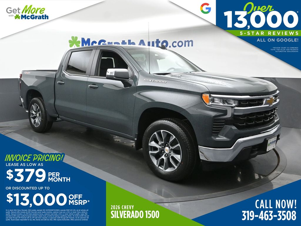 2026 Chevrolet Silverado 1500 LT Crew Cab 4WD