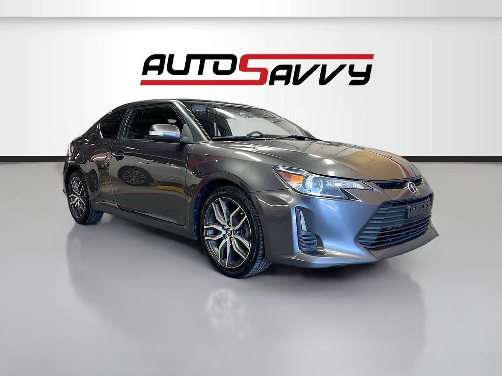 Gray 2016 Scion tC Coupe Front-Wheel Drive 6-Speed Automatic
