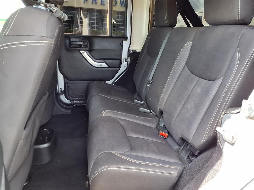 2013 Jeep Wrangler Unlimited Sahara Silver at Emmons Autoplex