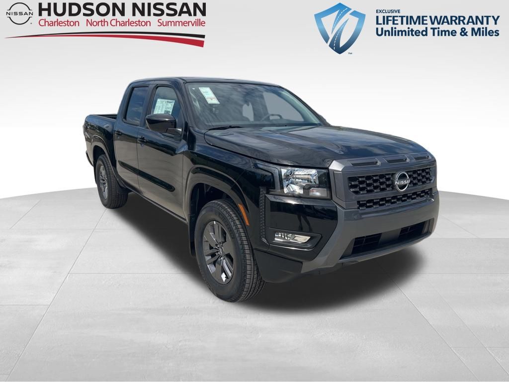 2025 Super Black Nissan Frontier SV Truck