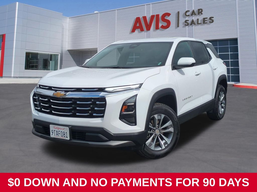 Summit White 2025 Chevrolet Equinox SUV / Crossover Four-Wheel Drive 8-Speed Automatic