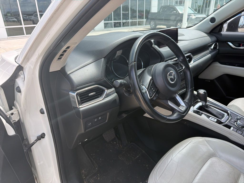 2020 Mazda CX-5 Grand Touring White at DeMontrond Automotive Group