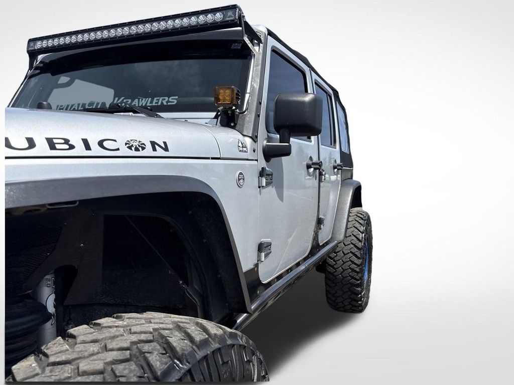 2008 Bright Silver Metallic Clearcoat Jeep Wrangler Unlimited Rubicon 4X4 SUV