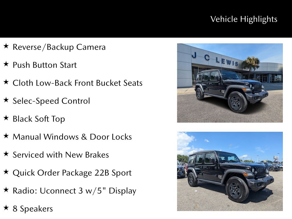 2021 Jeep Wrangler Unlimited Sport