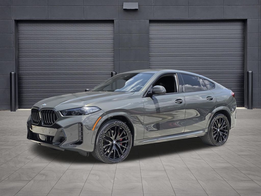 Gray (Dravit Grey Metallic) 2026 BMW X6 SUV / Crossover All-Wheel Drive 8-Speed Automatic