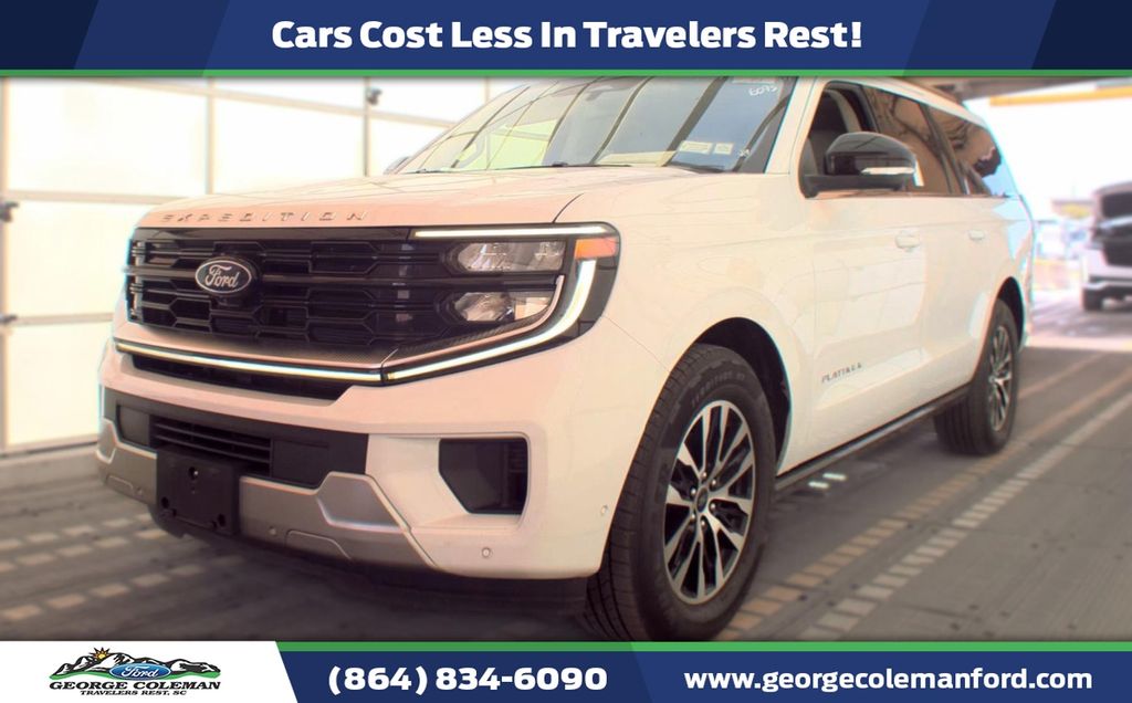 Oxford White 2025 Ford Expedition SUV / Crossover Four-Wheel Drive Automatic