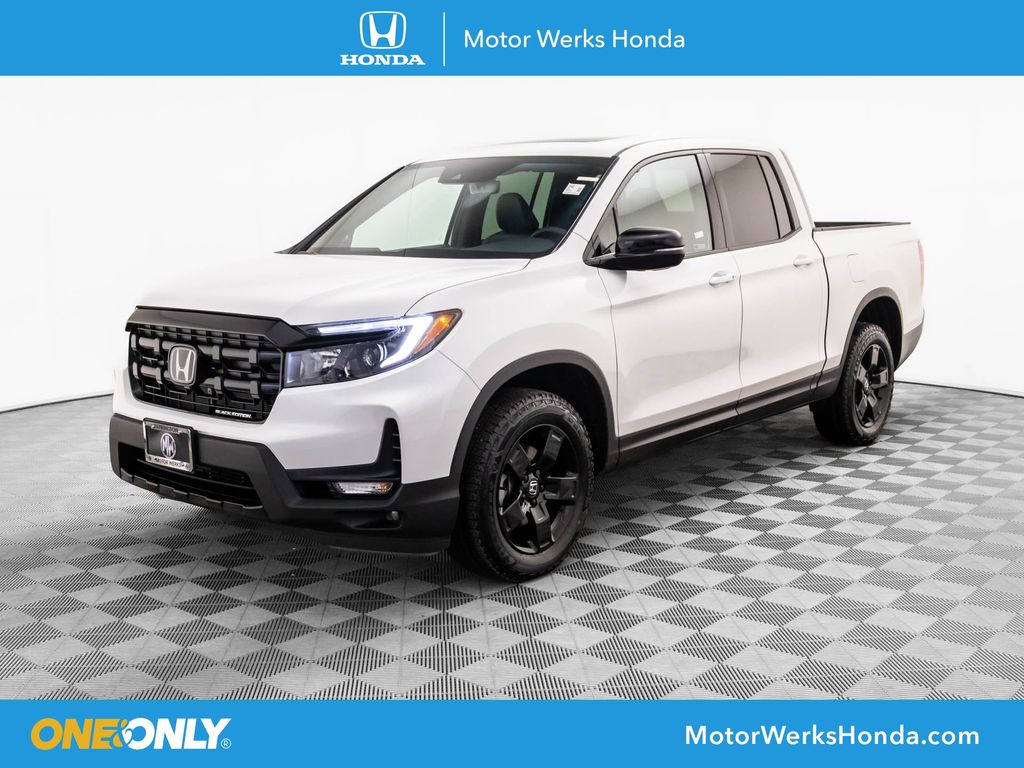 Platinum White Pearl 2026 Honda Ridgeline Pickup Truck All-Wheel Drive 9-Speed Automatic