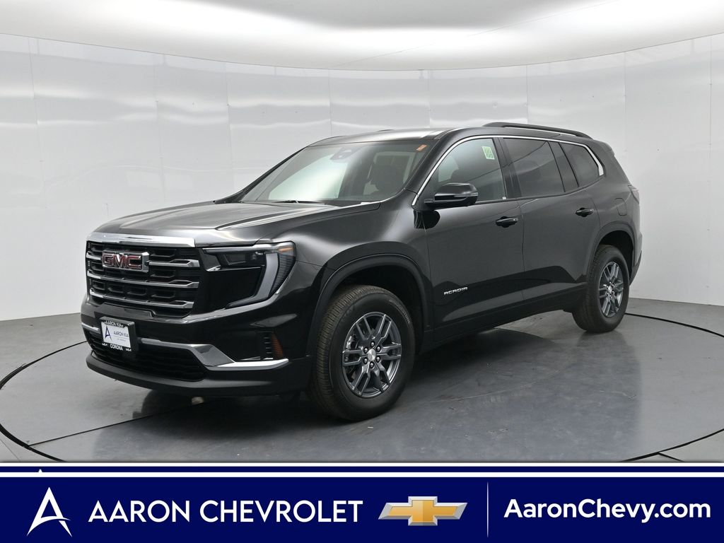 Black (Ebony Twilight Metallic) 2025 GMC Acadia SUV / Crossover Front-Wheel Drive 8-Speed Automatic